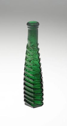 Bottle, Bohemia, c. 1840/50. Creator: Unknown
