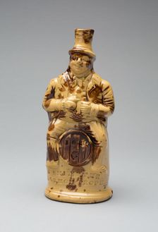 Bottle, c. 1830. Creator: Unknown