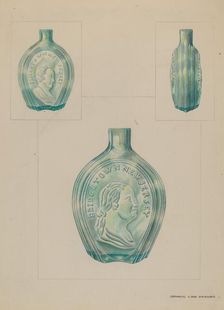 Bottle, c. 1936. Creator: Francis Law Durand