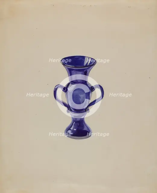 Bottle, c. 1936. Creator: Ralph Atkinson.