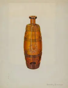 Bottle, c. 1939. Creator: Dorothy Brennan