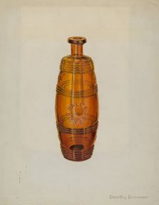 Bottle, c. 1939. Creator: Dorothy Brennan