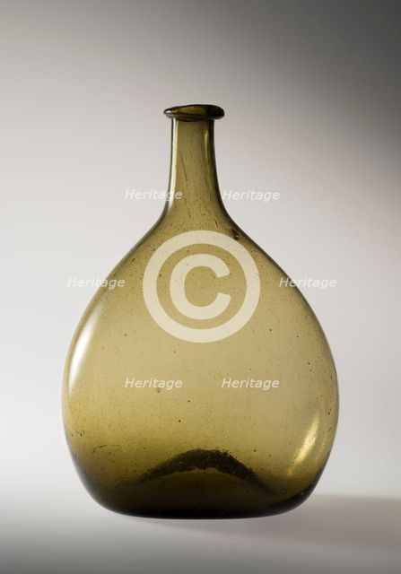 Bottle, c1820-50. Creator: Unknown.