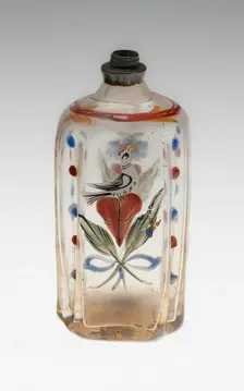Bottle, Central Europe, 1750/1800. Creator: Unknown