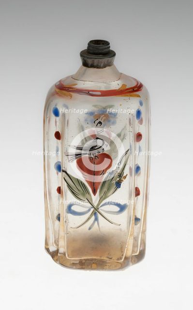 Bottle, Central Europe, 1750/1800. Creator: Unknown.