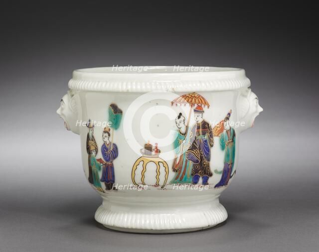 Bottle Cooler, c. 1725- 1735. Creator: Saint Cloud Porcelain Factory (French).
