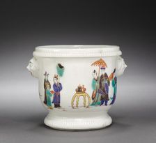 Bottle Cooler, c. 1725- 1735. Creator: Saint Cloud Porcelain Factory (French)