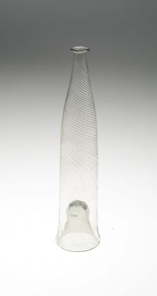 Bottle, England, 18th century. Creator: Unknown