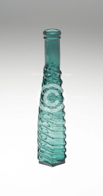 Bottle, England, c. 1840/50. Creator: Unknown.