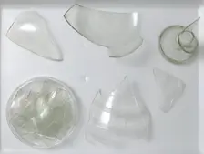 Bottle Fragments, Coptic, 4th century (?). Creator: Unknown