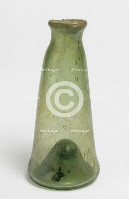 Bottle, German, 6th-14th century. Creator: Unknown.