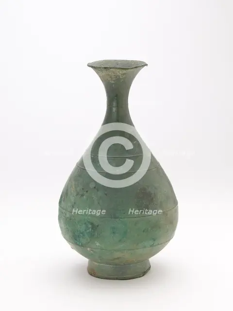 Bottle, Goryeo period, 14th century. Creator: Unknown.