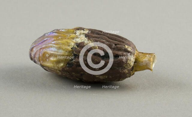 Bottle in the Shape of a Date, 2nd century. Creator: Unknown.