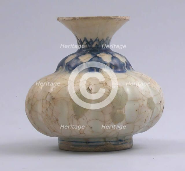 Bottle, Iran, 17th century. Creator: Unknown.