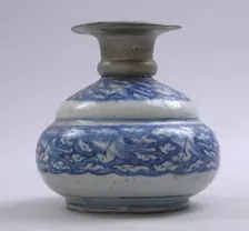 Bottle, Iran, 17th century. Creator: Unknown