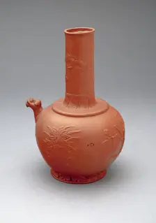 Bottle (Kendi), Meissen, c. 1710. Creator: Meissen Porcelain
