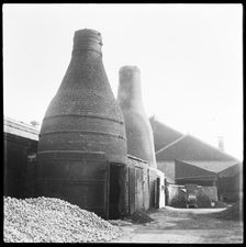 Bottle kilns, Joiner's Square Mill, Hanley, Stoke-on-Trent, Staffordshire, 1965-1968 Creator: Eileen Deste