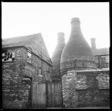 Bottle kilns, Stoke-on-Trent, Staffordshire, 1965-1968. Creator: Eileen Deste