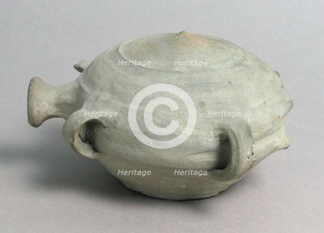 Bottle, Pilgrim, French, 15th century (?). Creator: Unknown.