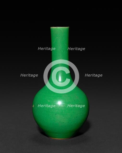 Bottle-Shaped Vase, 1736-1795. Creator: Unknown.