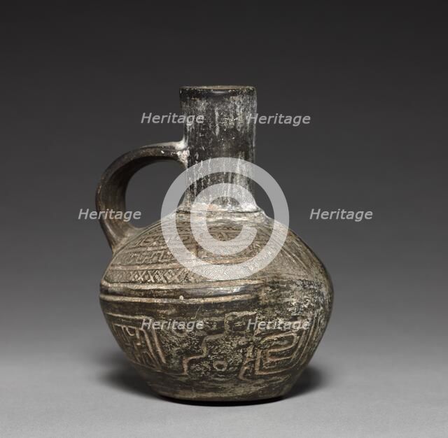 Bottle Vase, 1200-1400. Creator: Unknown.
