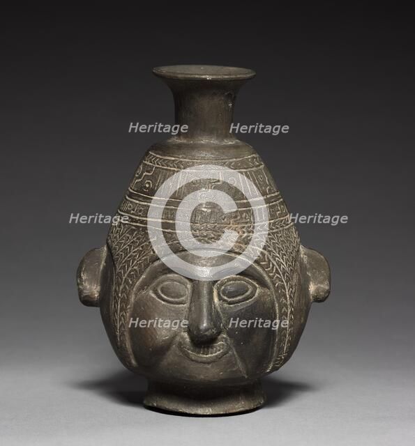 Bottle Vase, c. 1400. Creator: Unknown.