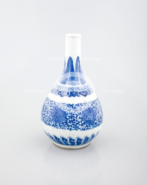 Bottle vase, c1644-1911. Creator: Unknown.
