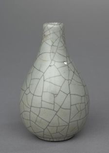 Bottle Vase: Guan ware, 1127-1279. Creator: Unknown