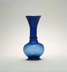 Bottle with a Globular Body, Iran, 19th century. Creator: Unknown