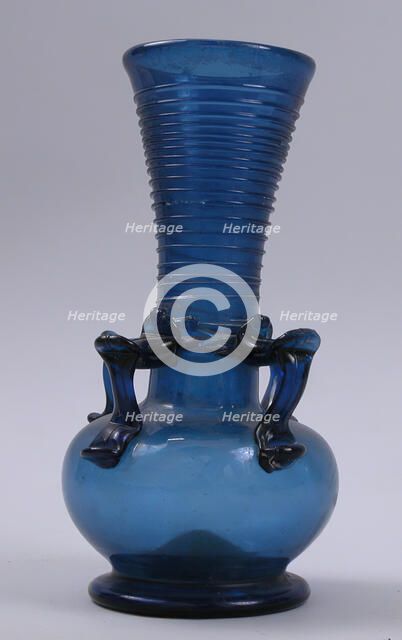 Bottle with Four Handles, Iran, 19th century. Creator: Unknown.