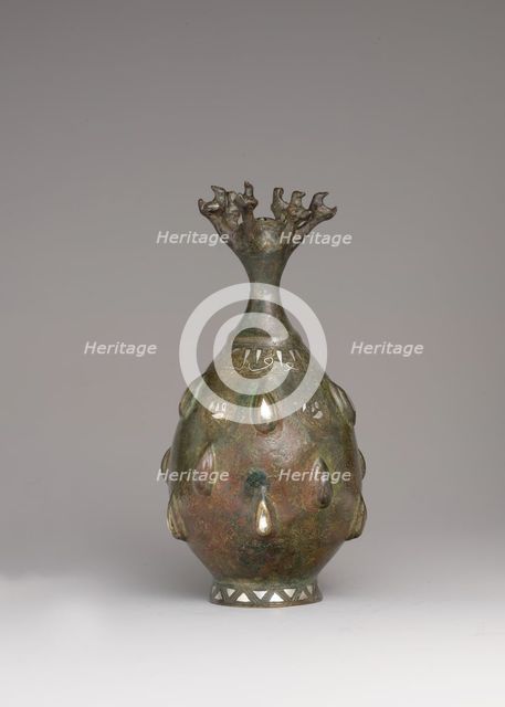 Bottle with Sprinkler Top, Iran, second half 12th century. Creator: Unknown.