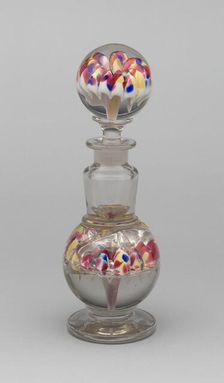 Bottle with stopper, c. 1900. Creator: Unknown
