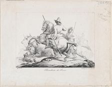 Bouchers de Rome, 1817. Creator: Theodore Gericault