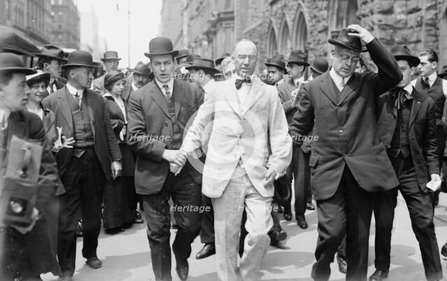 Bouck White arrested, 1914. Creator: Bain News Service.