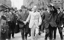 Bouck White arrested, 1914. Creator: Bain News Service