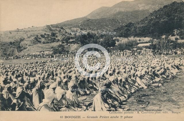 'Bougie - Grande Priere arabe 2e phase', c1900.  Artist: Unknown.