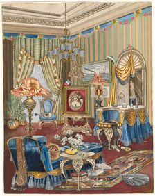 Boudoir, c. 1931. Creator: Perkins Harnly