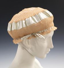 Boudoir cap, American, ca. 1895. Creator: Unknown