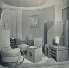 Boudoir from the Salon des Artistes Decorateurs, 1929, by DIM c1930