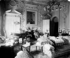 Boudoir in the Mansion House, City of London, c1897. Artist: Alfred Newton & Sons