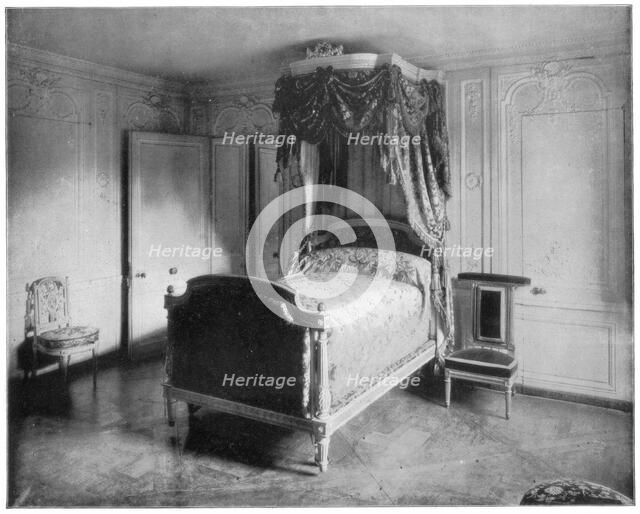 Boudoir of Marie Antoinette, Trianon, Versailles, (late 19th century).Artist: John L Stoddard