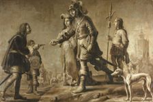 Boudewijn van Heusden (830-870) and his Wife Sophia Receiving Homage from the..., c.1626, c.1626. Creator: Unknown