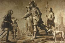 Boudewijn van Heusden (830-870) and his Wife Sophia Receiving Homage from the..., c.1626, c.1626. Creator: Unknown