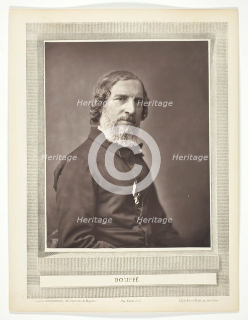 Bouffé, c. 1873. Creator: Pierre Petit.