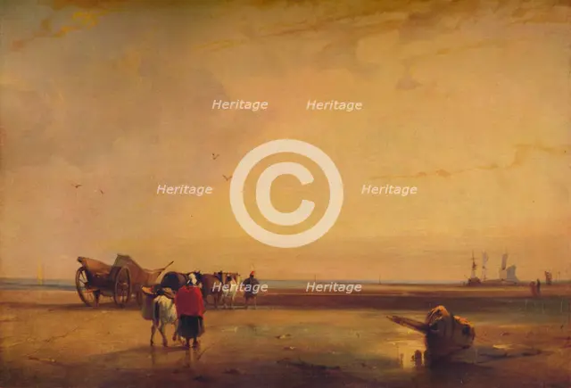 'Boulogne Sands', 1827. Artist: Richard Parkes Bonington.