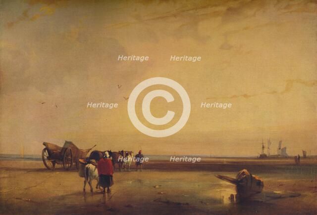 'Boulogne Sands', 1827. Artist: Richard Parkes Bonington.