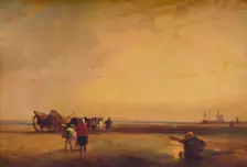 Boulogne Sands 1827. Artist: Richard Parkes Bonington