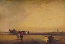Boulogne Sands 1827. Artist: Richard Parkes Bonington