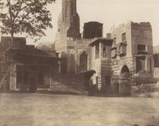 Boûlâk, Carrefour (Mosquée, Café, etc.), 1851-52, printed 1853-54. Creator: Félix Teynard
