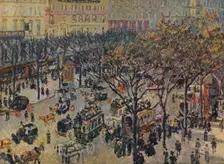 Boulevard Montmartre 1897. Artist: Camille Pissarro